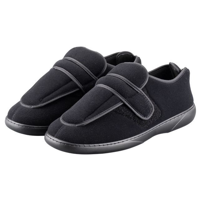 Low bandage shoes Size 45 Black