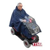 Mobility scooter poncho