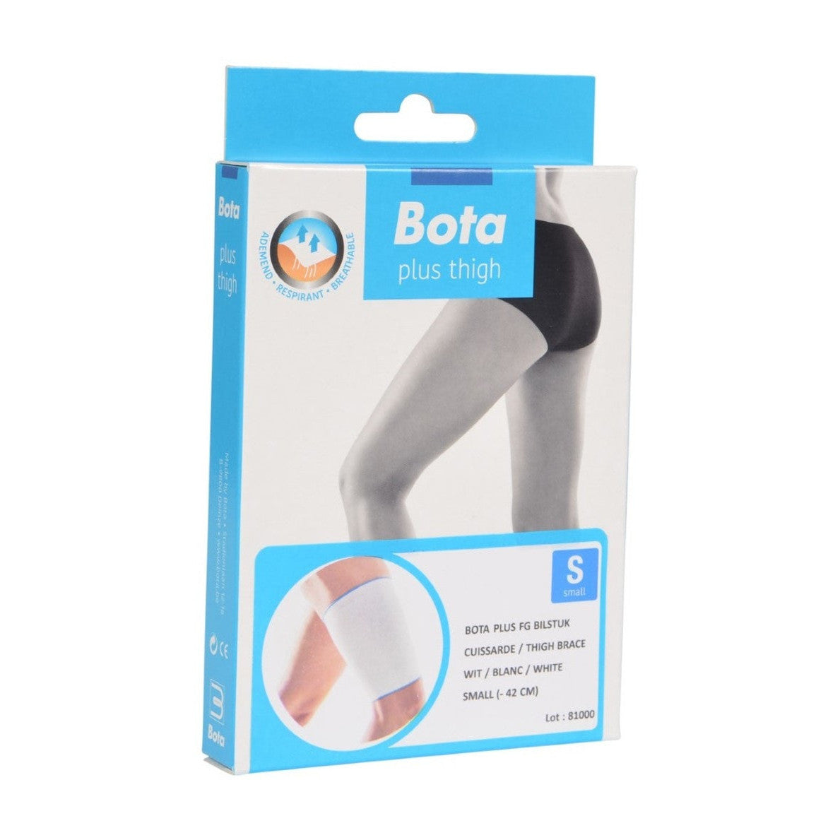 Buttock bota plus white