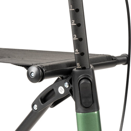 MultiMotion Carbon Rollator L – 5,5 kg met Softwielen & Boodschappentas