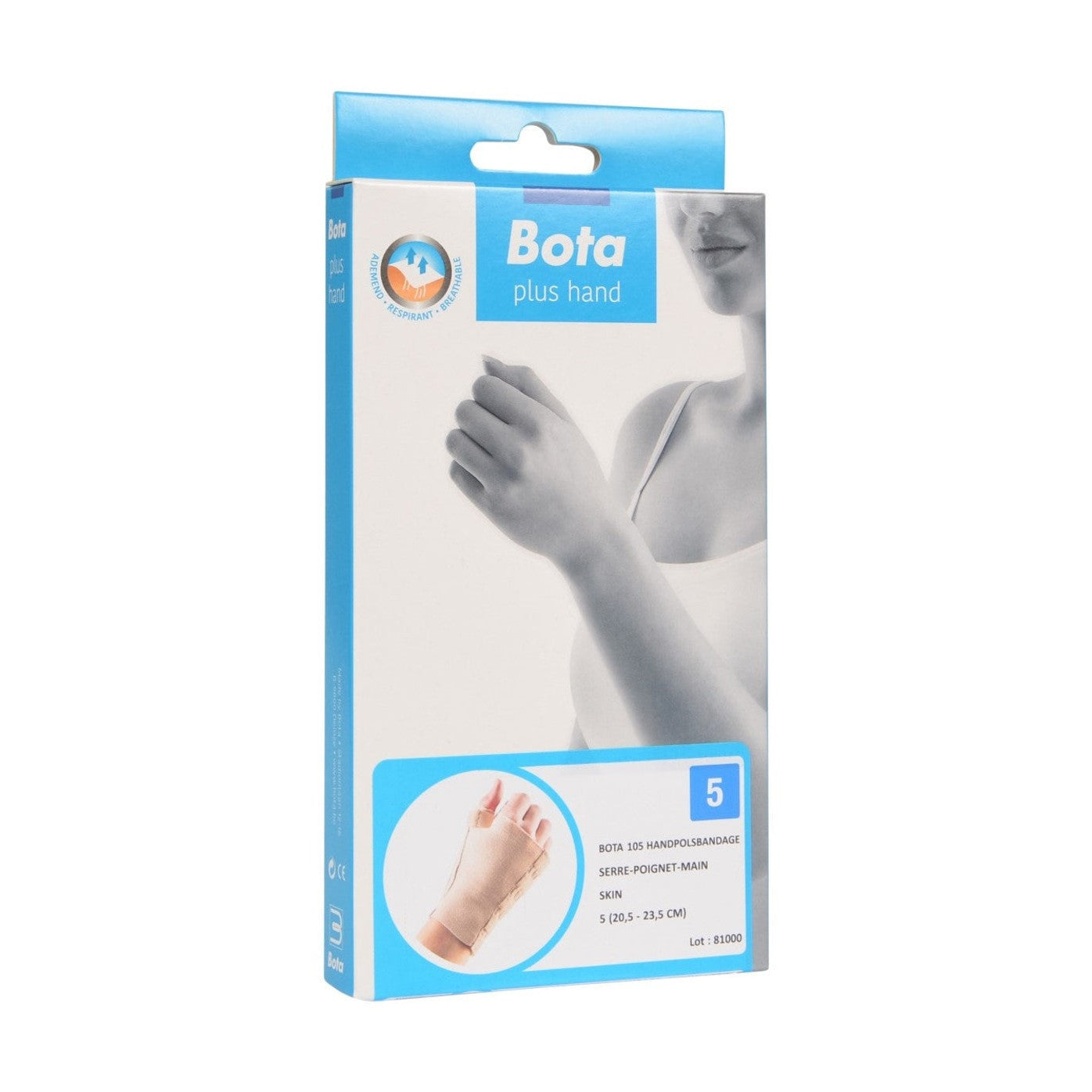 Hand-Handgelenk-Bandage 105 + Daumenhaut