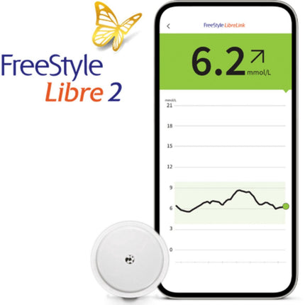 FreeStyle Libre 2 Plus Glucosesensor – 15 Dagen Zonder Prikken