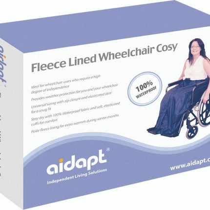 Rolstoel voetenzak fleece - Erg warm - 100% waterdicht