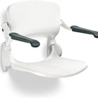 Linido douchezitting met armleggers en rugleuning
