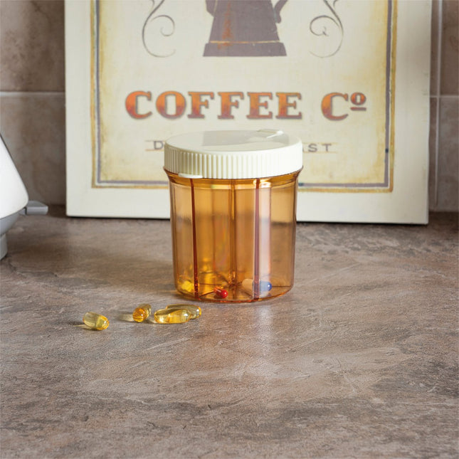 Extra grote pillendoos - Transparant