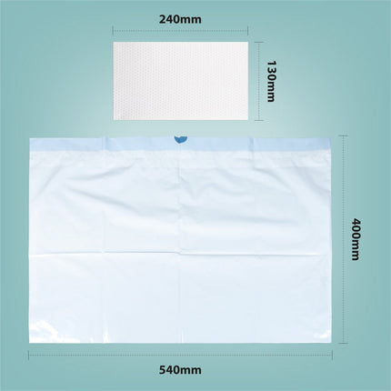 Toilet Bin Bags with Absorbent Pads – 50 Disposable Bags
