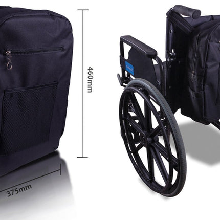 Rolstoeltas gevoerd - Ruime Opbergruimte - 46x37x18 cm