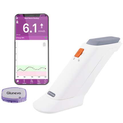 Glunovo Flash Sensor P3 - 2 Stuks | FGM Sensor voor Nauwkeurige Glucosemeting