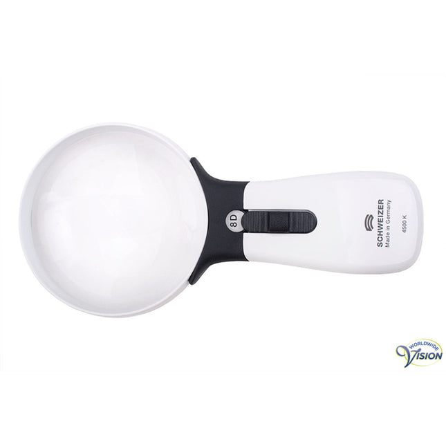 Schweizer ERGO-Lux MP Mobil 2x Handlichtloep – 164092 8D LED met 85 mm Asferische Lens