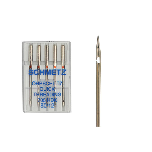 Nähmaschinennadeln Handicap mit Kerbe - 10 Stück