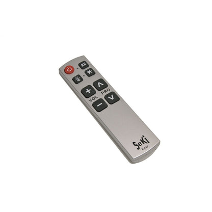 Easy remote control with eight buttons - 1 device