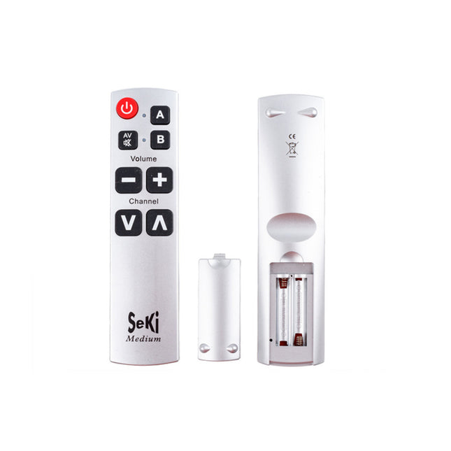 Mittlere Fernbedienung mit 8 Tasten – 2 Geräte