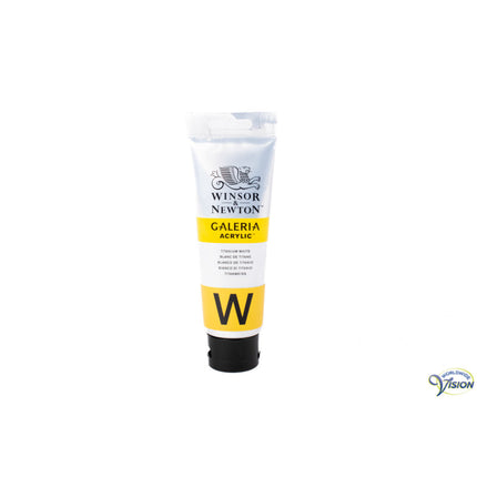 Winsor & Newton Galeria Acrylverf Wit – 120 ml | Titanium White