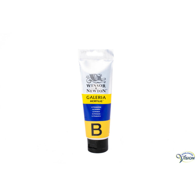 Winsor &amp; Newton Galeria Acrylfarbe Blau – 120 ml | Ultramarin