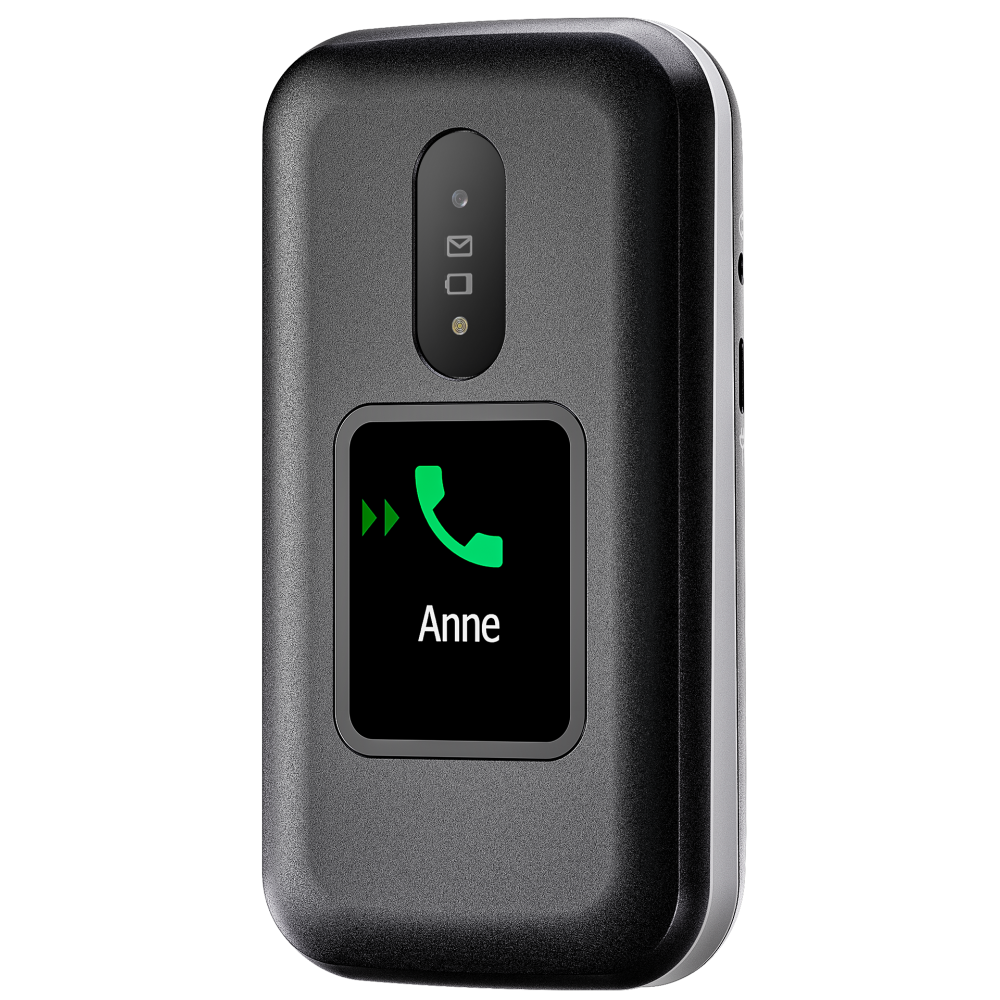 Doro 2880 Mobiltelefon 4G schwarz/weiß