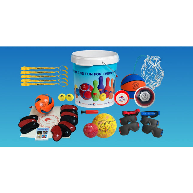 Activiteitenbox voor blinde sport – Compleet sportpakket voor slechtzienden én zienden