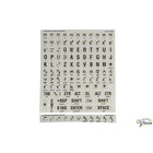 Toetsenbordstickers met Braille – Zwart op Wit | Geschikt voor Laptop & PC