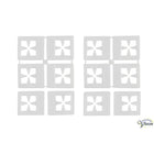 Quadratische Sockenständer – 12er-Pack | Für Waschmaschinen und Trockner