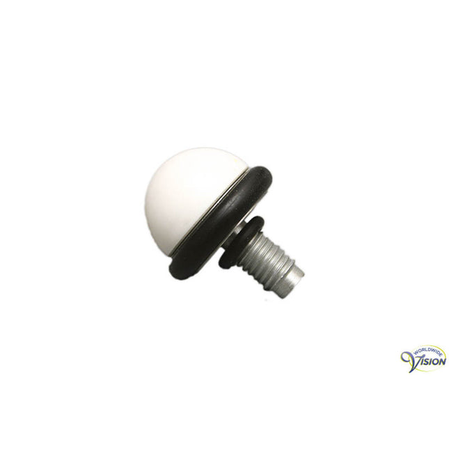 Keramik-Stockspitze 22 mm – 8 mm Gewinde | Geeignet für Rollstöcke