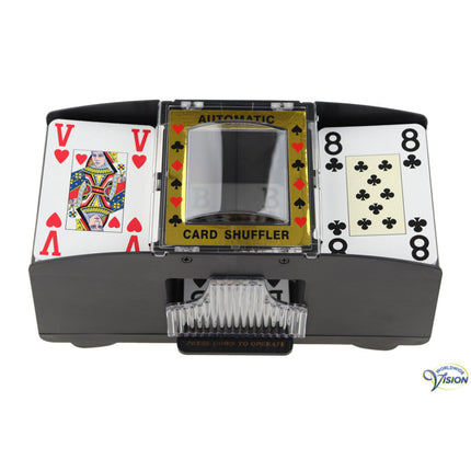 Automatischer Kartenmischer – Für perfektes und schnelles Mischen | Batteriebetrieben