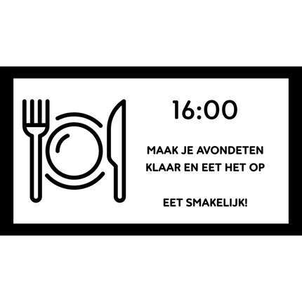 BBrain Analoge Dementieklok met WiFi – Herinneringen & Dagstructuur