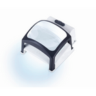 Schweizer Twin-Lux MP 8D + 6D – Große Standlupe mit 4,5-facher Vergrößerung und LED-Beleuchtung