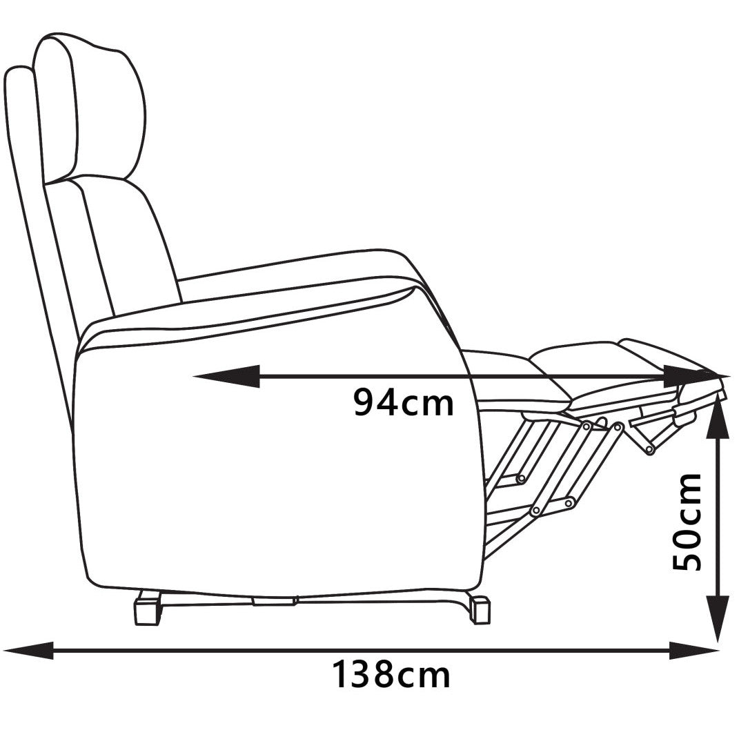 Sta-op & Relax fauteuil Oslo grey