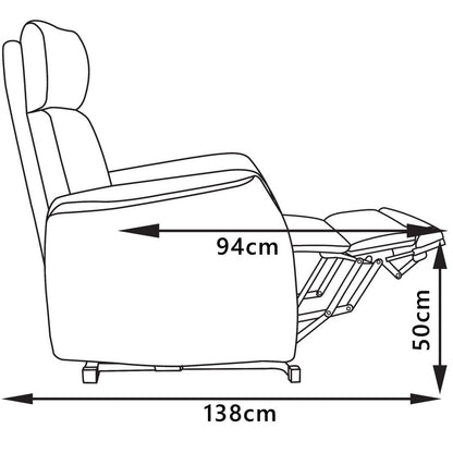 Sta-op & Relax fauteuil Oslo grey