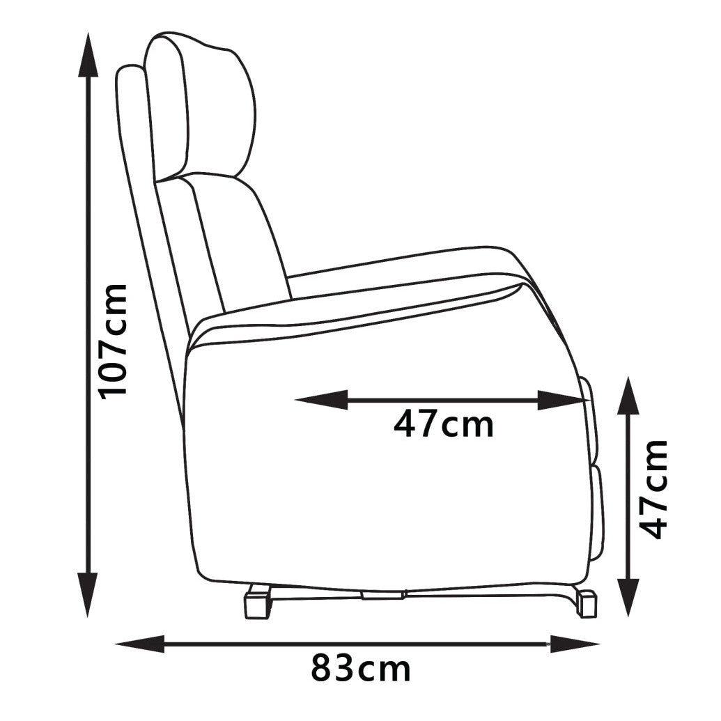 Sta-op & Relax fauteuil Oslo grey