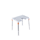 Atlantis Douchekruk – Verstelbare Douchestoel met Aluminium Frame en Optionele Accessoires