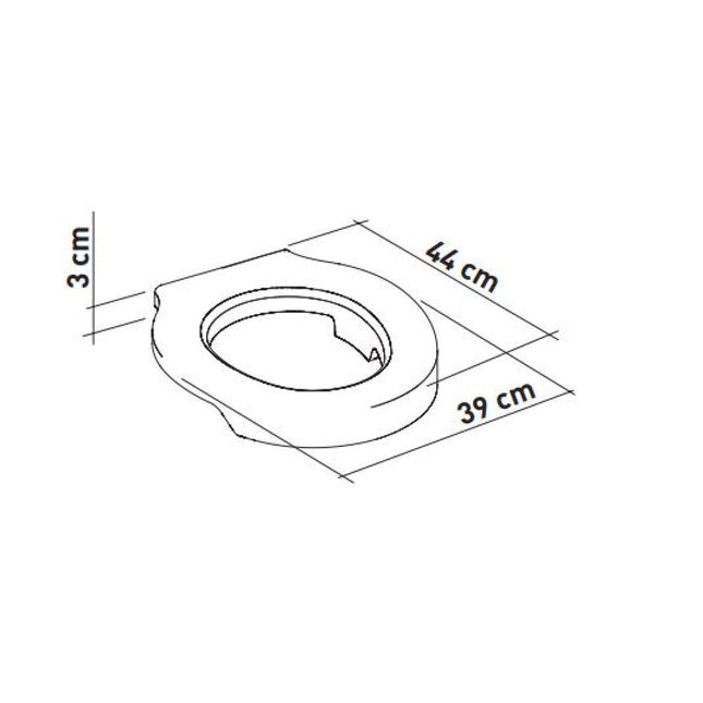 Weicher Toilettensitz