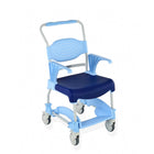 Mobiele douche- en toiletstoel
