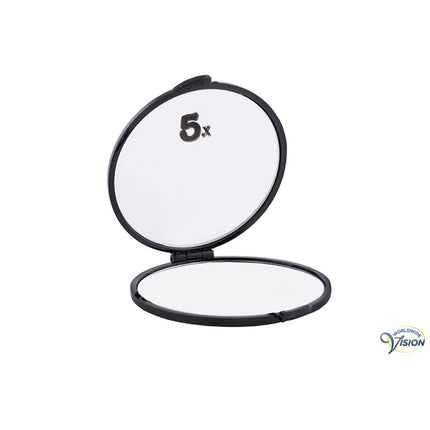 Spiegelbox Hj-01 – Klein – Blau – 5-fache Vergrößerung – 7,5 cm