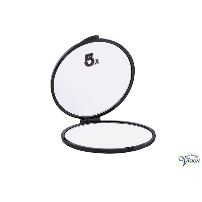 Spiegelbox Hj-01 – Klein – Blau – 5-fache Vergrößerung – 7,5 cm