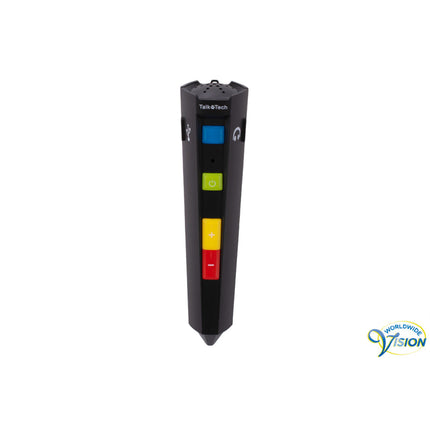 PennyTalks 2 Spreekbare Labellezer Zwart – Digitale, Meertalige Labellezer met 8GB Geheugen