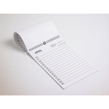 Geburtstagskalender Großdruck A4 – Extra viel Platz zum Schreiben &amp; dickeres Papier