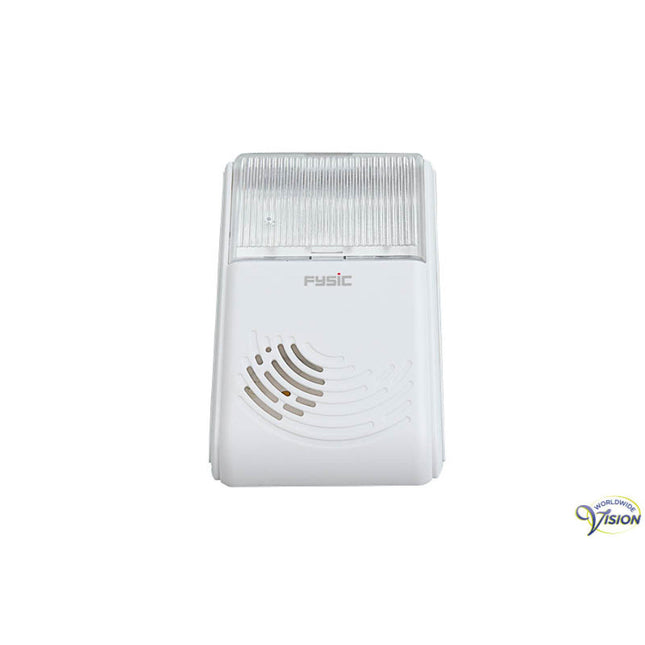 Fysic FD-35 Telefoonbel/Flits – Extra Luid Belsignaal & Wit LED Flitslicht