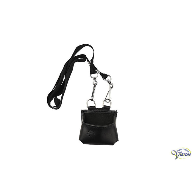 Easyvox Schutz- und Tragetasche – Leder – für ältere Weckermodelle – Schwarz