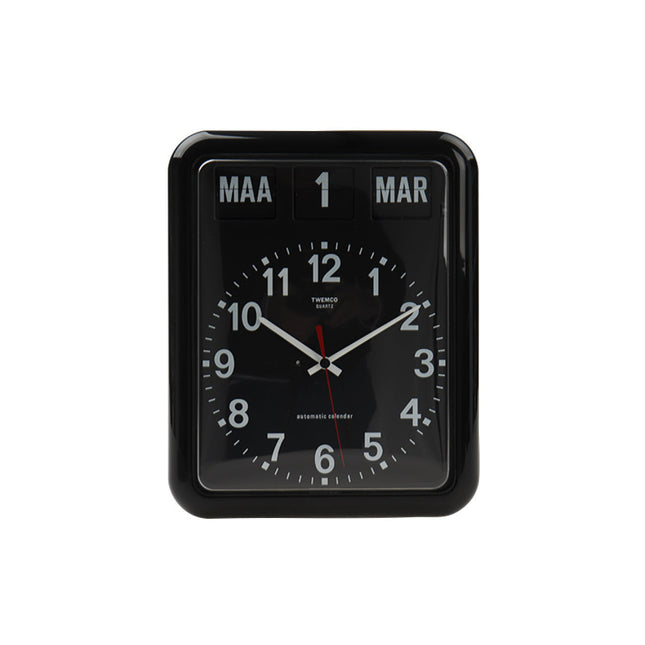 Twemco Kalenderuhr groß analog BQ-12A