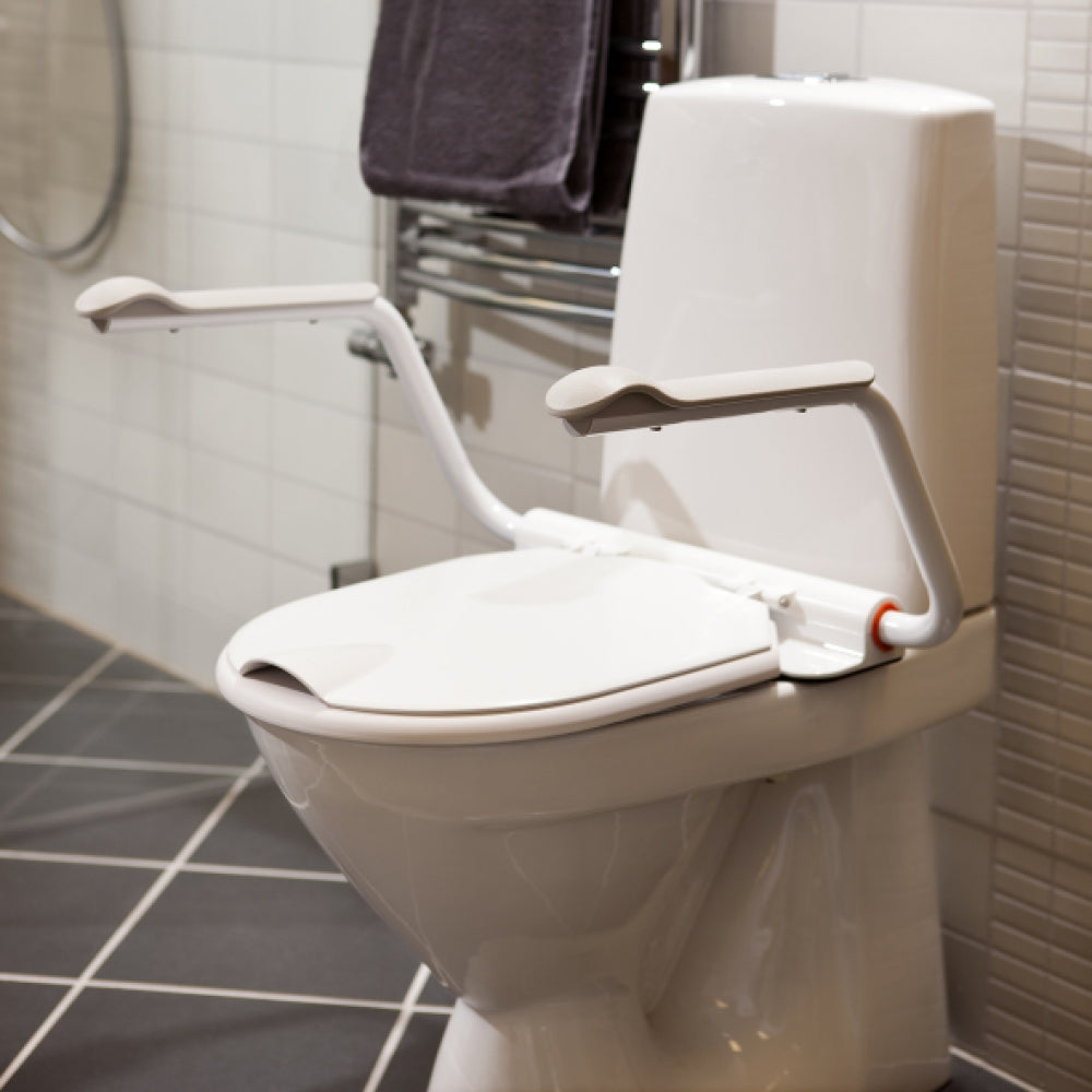 Etac Support toilet seat with armrests