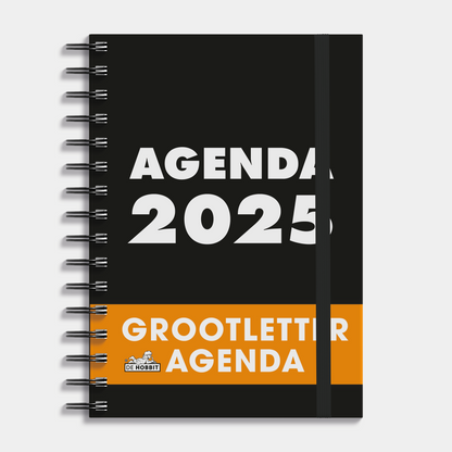 Agenda im Großbuchstabenformat A5