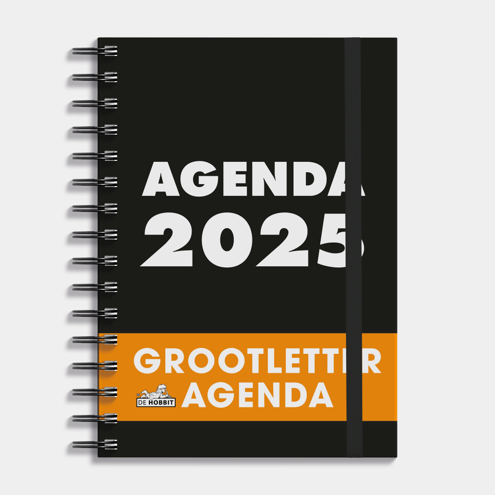 Agenda im Großbuchstabenformat A5