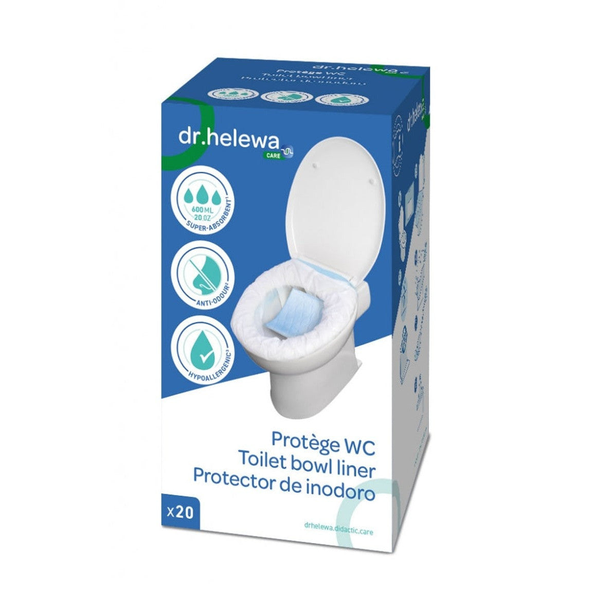 Hygienic collection bags - toilet