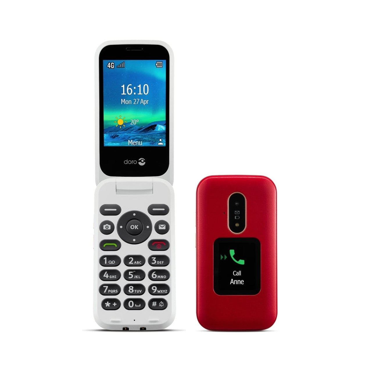 Mobile phone 6880 4G with speaking keys