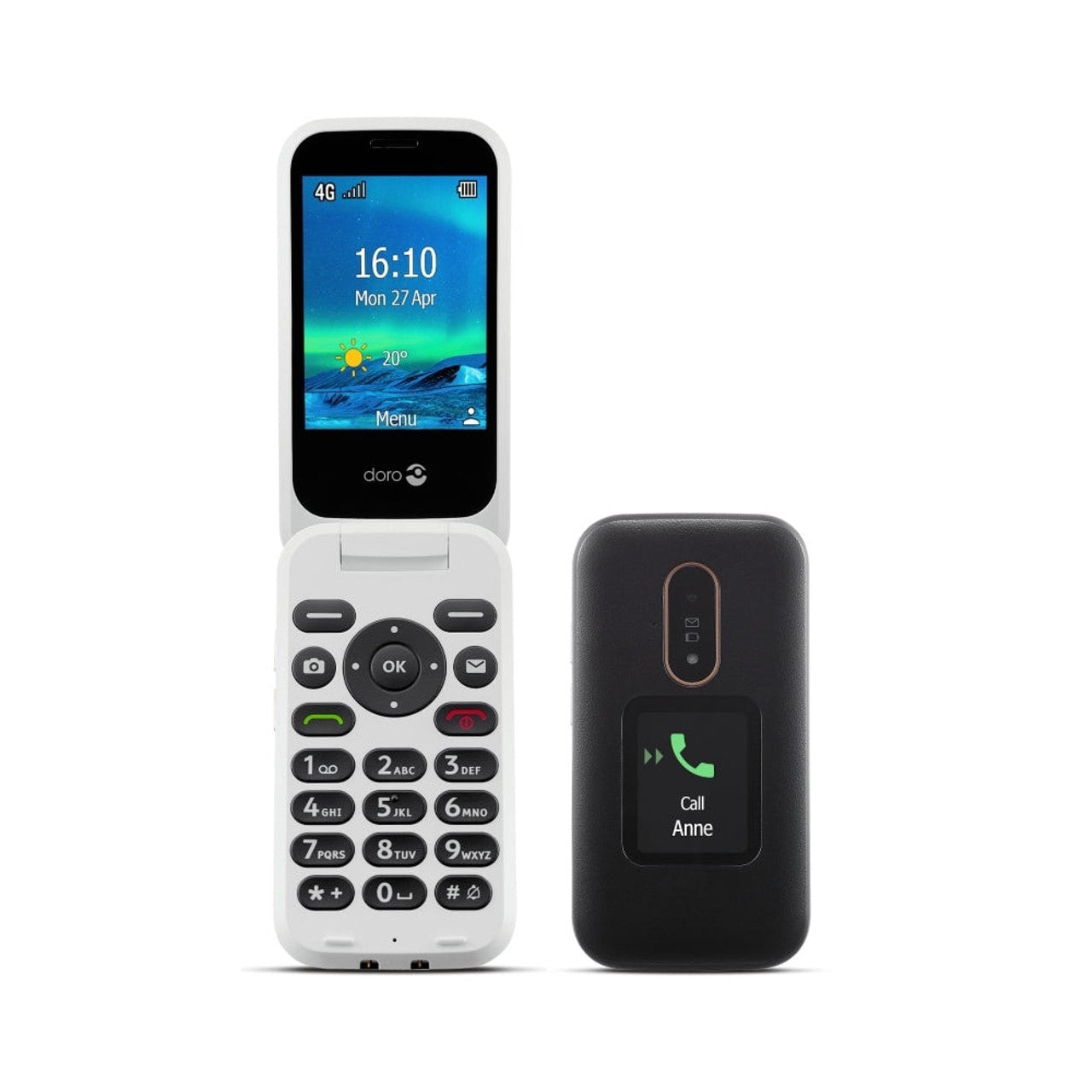 Mobiele telefoon 6880 4G met sprekende toetsen