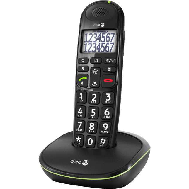 PhoneEasy 110 draadloze telefoon met sprekende cijfertoetsen