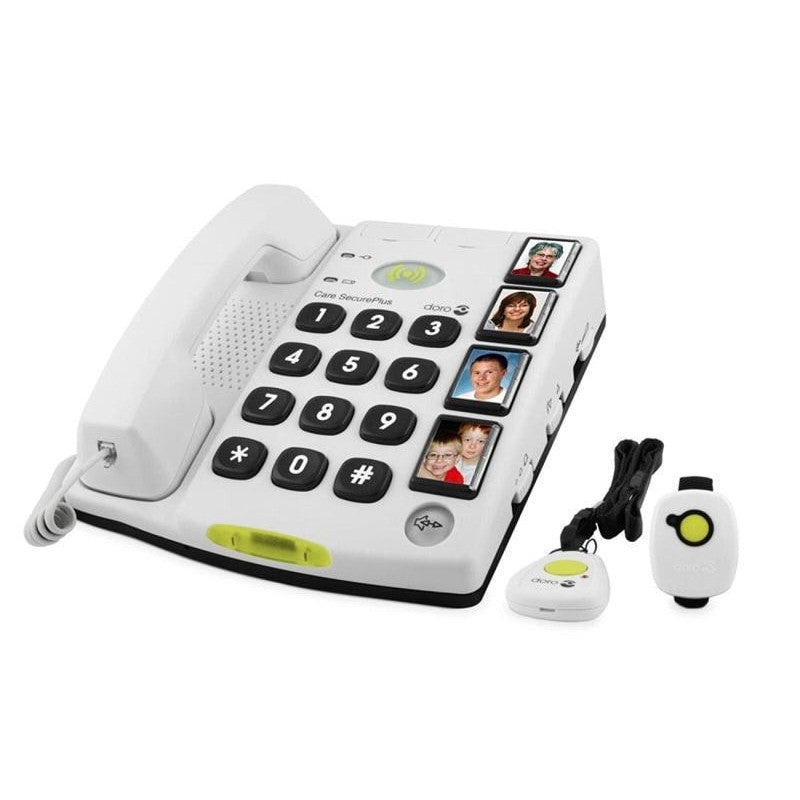 Secure 347 senior telephone with alarm function