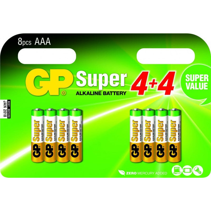 GP AA batteries 4pcs