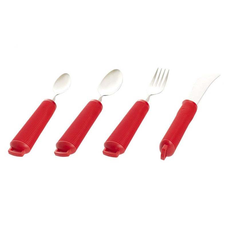 Cutlery set red