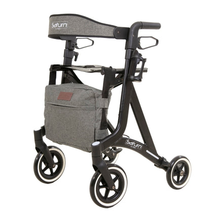 Rollator Saturn mat-zwart